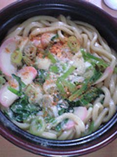 お一人料理 鍋焼きうどん-レシピのメイン写真
