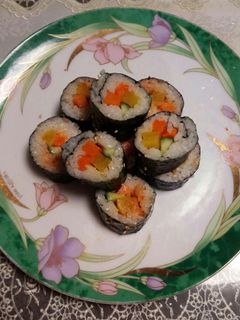 巻き寿司☆韓国風キンパ-レシピのメイン写真