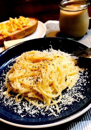 チーズ パスタ カーチョ・エ・ペペ-レシピのメイン写真