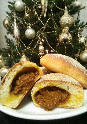 ヘルシー豆腐パンで焼カレーパン＾＾　　　-レシピのメイン写真