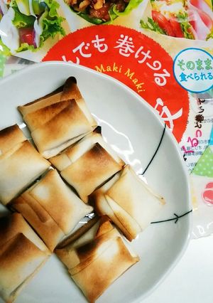 手巻きの皮でチョコパイ-レシピのメイン写真