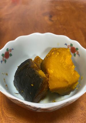 簡単レンジ☆ほっくりかぼちゃの煮物-レシピのメイン写真