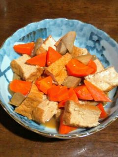 厚揚げと野菜の煮物-レシピのメイン写真
