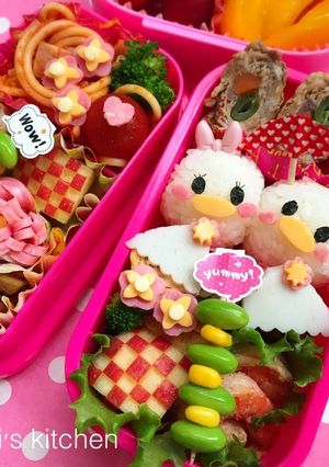 ツムツム♡キャラ弁 ♡デイジードナルド-レシピのメイン写真