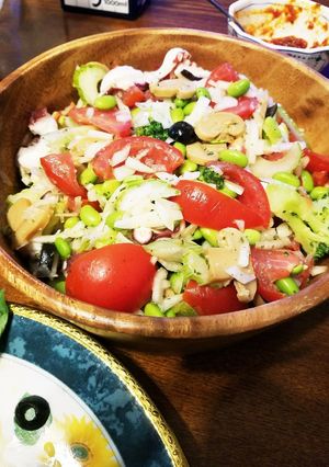 タコと枝豆とセロリ重視のサラダ-レシピのメイン写真
