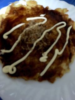 たれソースのねぎチーズお好み焼き-レシピのメイン写真