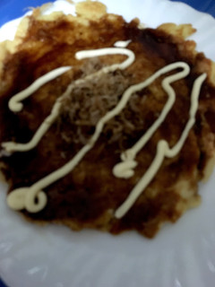 たれソースのねぎチーズお好み焼き-レシピのメイン写真