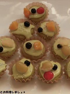 簡単★抹茶のカップケーキツリー-レシピのメイン写真