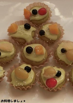 簡単★抹茶のカップケーキツリー-レシピのメイン写真