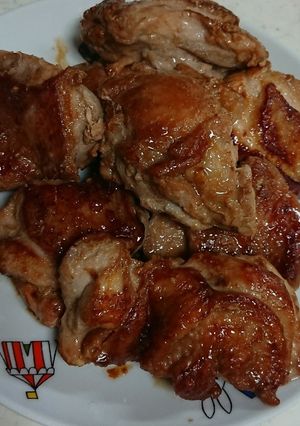 弁当・おかず・スタミナ・鳥もも焼き-レシピのメイン写真