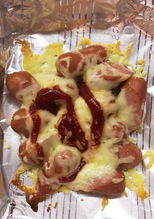 超簡単☆ウインナーのチーズのせ-レシピのメイン写真