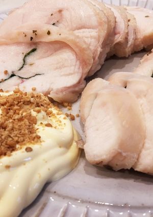 ハーブ香る!鶏胸肉の塩釜焼き-レシピのメイン写真