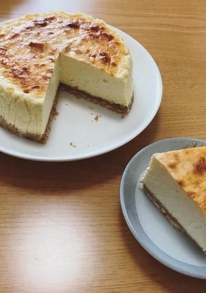 生クリーム不使用！でも濃厚チーズケーキ-レシピのメイン写真