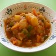 簡単給食 トマト肉じゃが