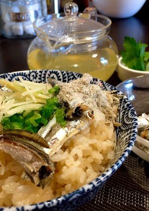 煮干し出汁炊き飯とニボ茶 ライトVer.-レシピのメイン写真