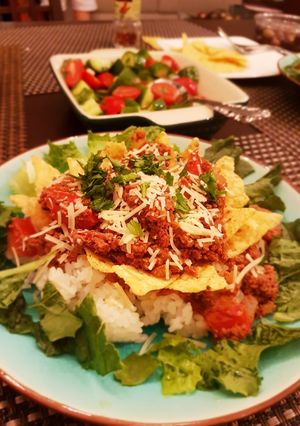 簡単!自家製タコライス-レシピのメイン写真