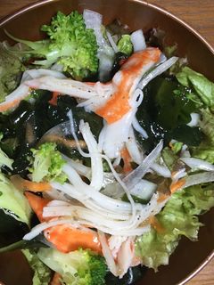 塩ダレサラダ-レシピのメイン写真