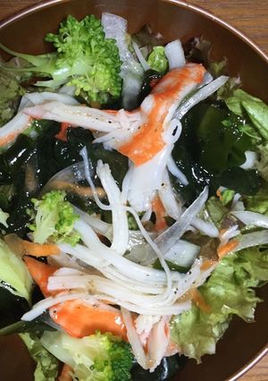 塩ダレサラダ-レシピのメイン写真
