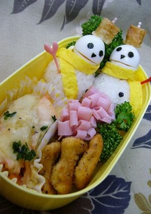うずらの雪だるま☆キャラ弁おかず-レシピのメイン写真