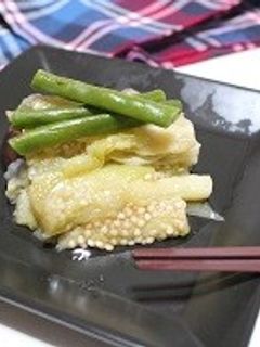 蒸し茄子ぽん酢-レシピのメイン写真