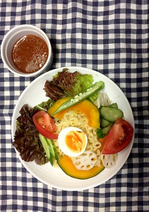 旨辛！！ラーメンサラダ-レシピのメイン写真