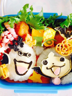 ハロウィン♡ガブニャンキャラ弁-レシピのメイン写真
