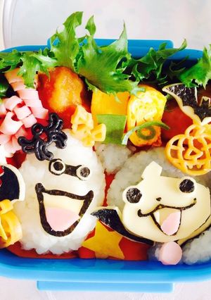 ハロウィン♡ガブニャンキャラ弁-レシピのメイン写真