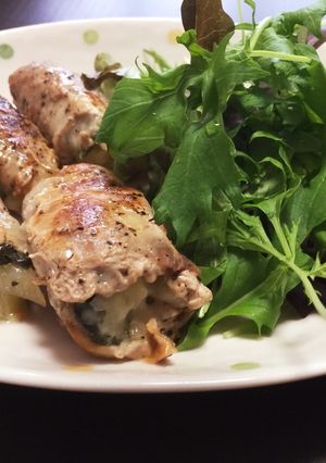 豚肉のチーズ入りポテト巻き♪-レシピのメイン写真