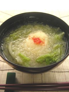 白菜と揚げもちのみぞれ煮-レシピのメイン写真