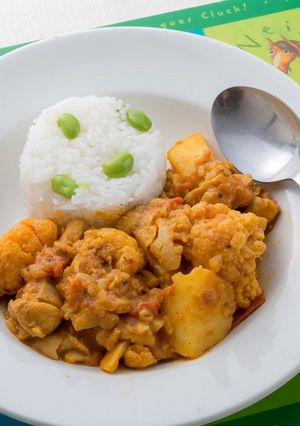 カリフラワー入りのカレー-レシピのメイン写真