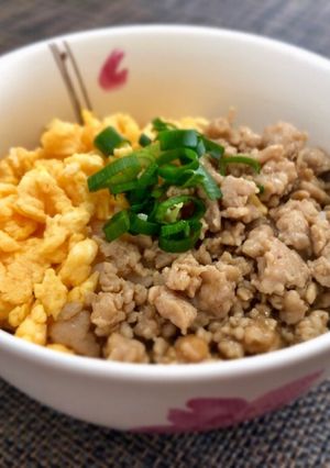 ☆フライパン１つ！時短･簡単！鶏そぼろ♪-レシピのメイン写真