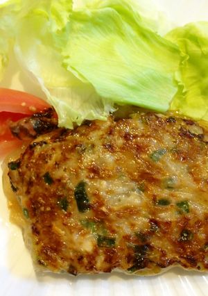 餃子のあんで春巻きハンバーグ-レシピのメイン写真