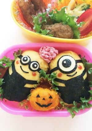 ミニオン*オムライス*キャラ弁-レシピのメイン写真