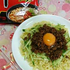รูปของ 台湾まぜそば風　辛ラーメン☆