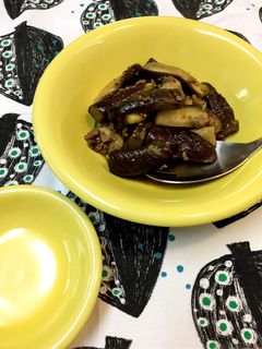 ナスと豚ひき肉の甘辛煮-レシピのメイン写真