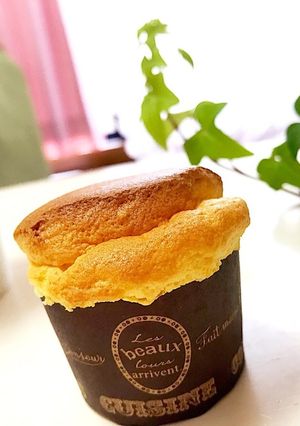 簡単もこもこシフォンケーキ!〜少量〜-レシピのメイン写真
