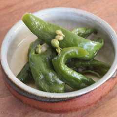 A picture of 甘唐辛子の山椒煮.