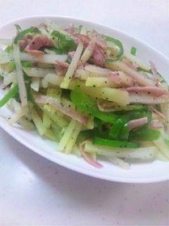 じゃがいものシャキシャキ炒め-レシピのメイン写真
