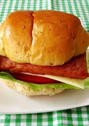 ランチョンミート★バーガー-レシピのメイン写真
