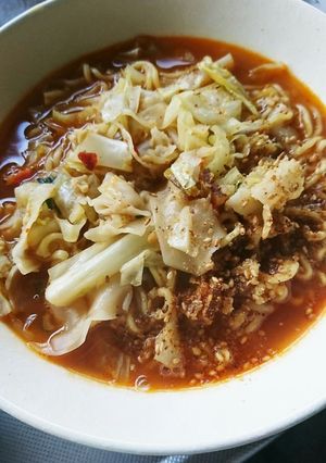 ♥簡単アレンジ辛ラーメン♥-レシピのメイン写真
