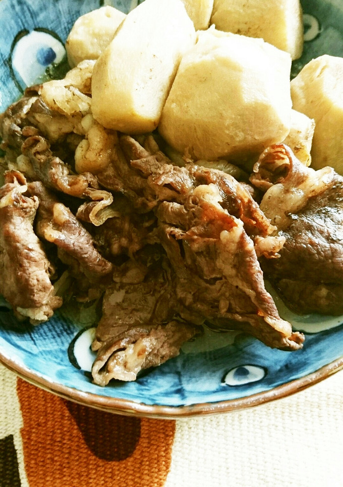 さといもと牛肉の煮もの-レシピのメイン写真