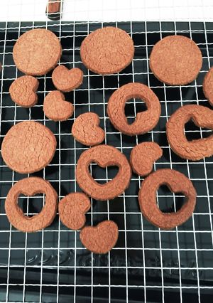 HMで簡単！サクサクココアクッキー-レシピのメイン写真