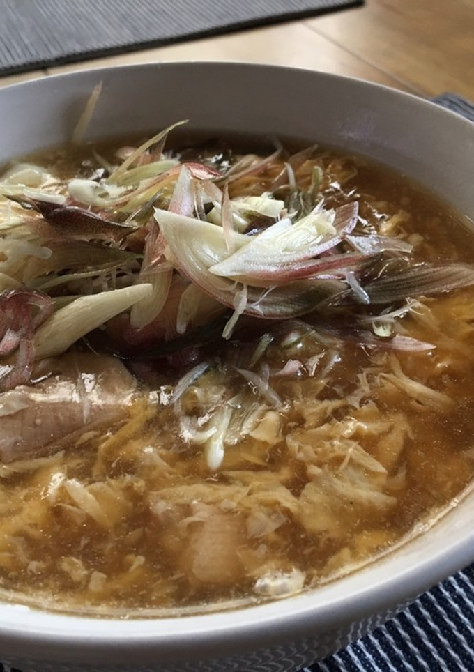 かき卵うどん【茗荷たっぷりのせ】-レシピのメイン写真