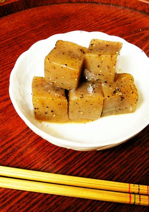 ☺常備菜やお弁当に☆こんにゃくの塩煮☺-レシピのメイン写真