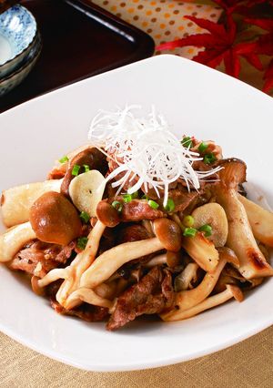 牛肉ときのこの炒め物-レシピのメイン写真