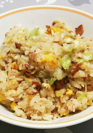 適当レタス炒飯-レシピのメイン写真