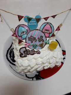 簡単に誕生日ケーキ-レシピのメイン写真
