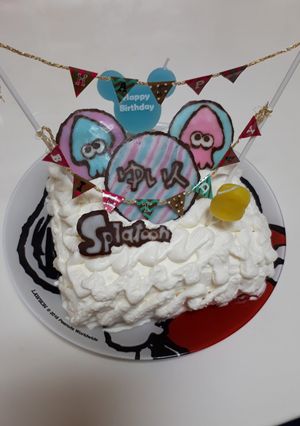 簡単に誕生日ケーキ-レシピのメイン写真