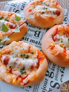 食欲の秋 おっきいソーセージパン-レシピのメイン写真
