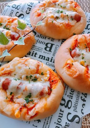 食欲の秋 おっきいソーセージパン-レシピのメイン写真